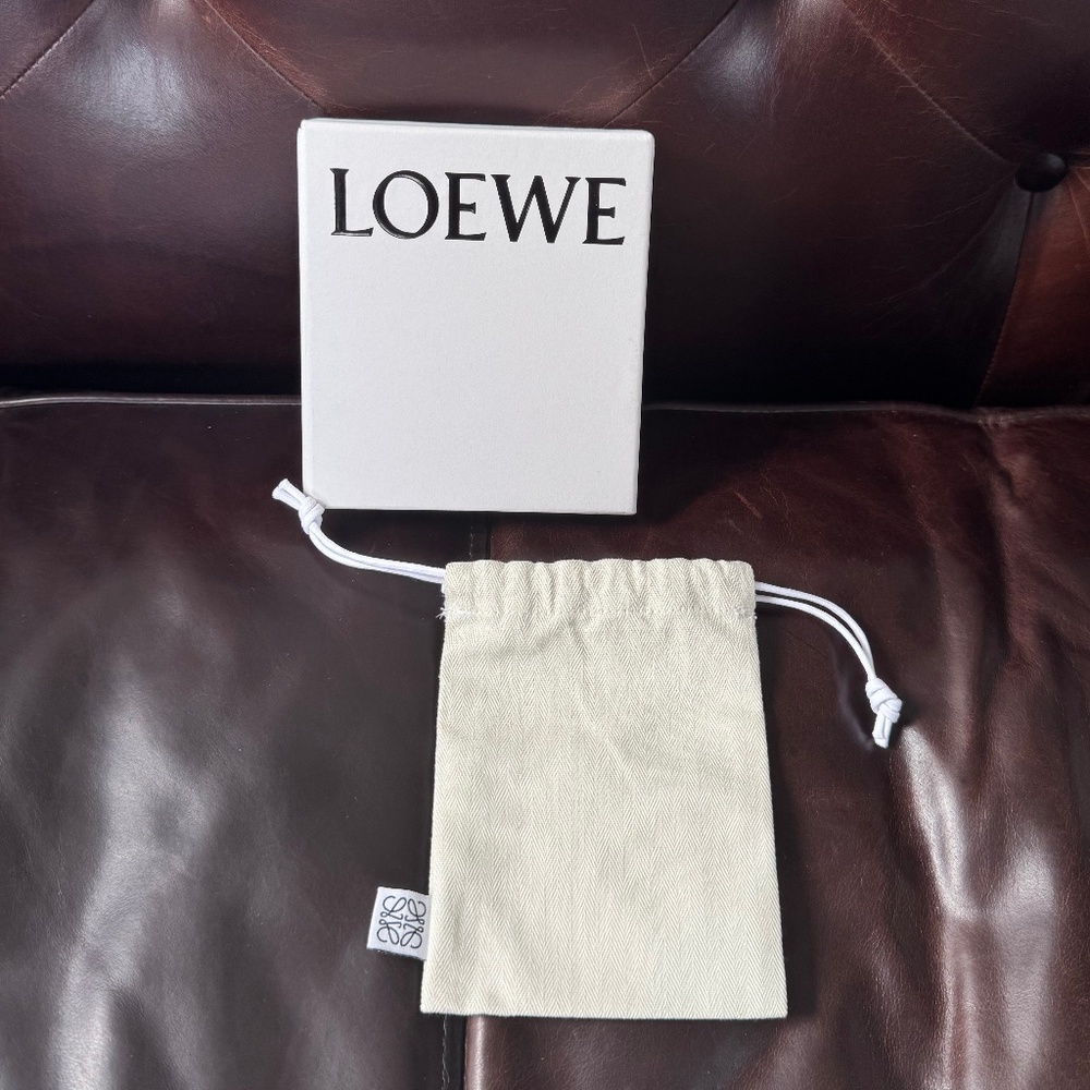 LOEWE Brand New Box and Dust Bag in White Black